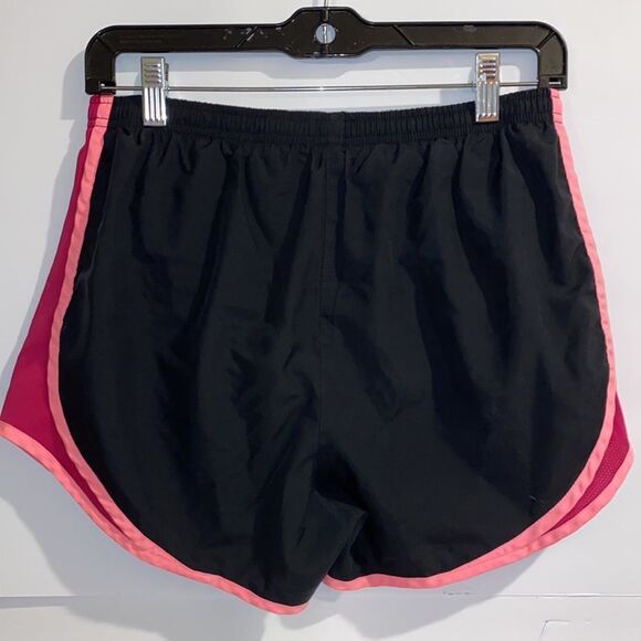 Riccardo Tisci x Nike Women's Pink Black Colorblock Dri-Fit Running Shorts Small - Picture 4 of 8
